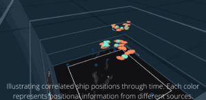 Visualizing Ship Positioning in a Virtual Control Room
