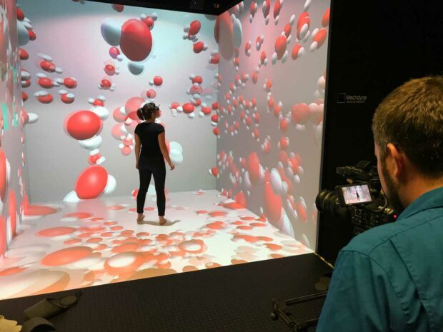 Traditional Mechdyne CAVE VR System