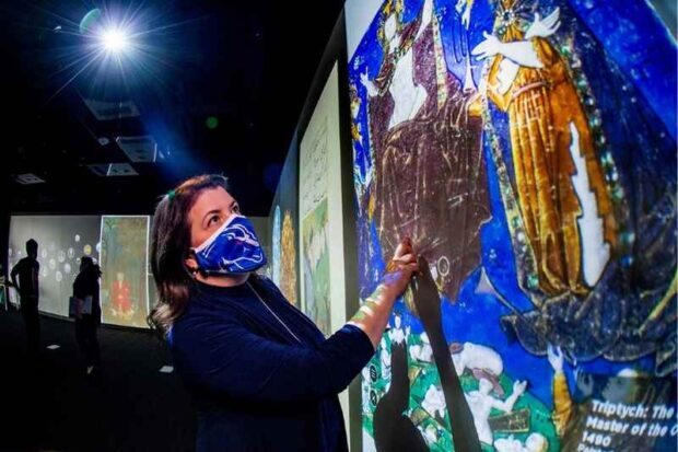 Boise State immersive luminary museum