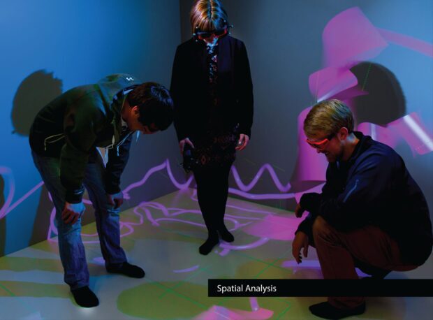 3 sided CAVE at Wyoming University