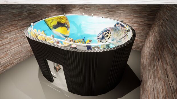 Rendering of all immersive space for Bristol