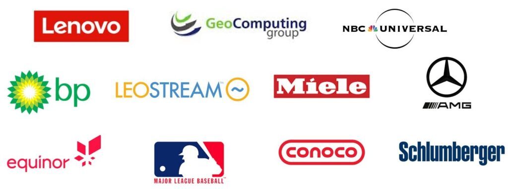 TGX client logo wall