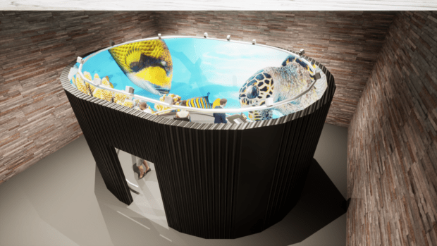 Rendering of all immersive space for Bristol