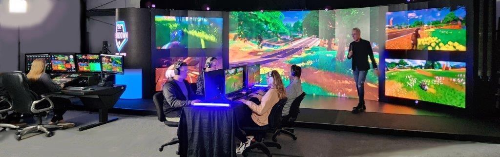 E-Sports gaming - immersive gaming setup