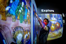 Corner CAVE system at Luminary Immersive Experience