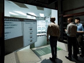 Virtual Bench CAVE system